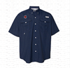 Blue Columbia Button Up XXXL