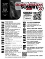 1 page detailed flyer with schedule